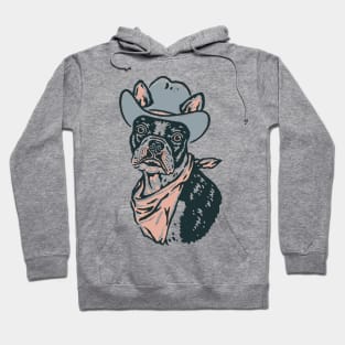 Boston Terrier Cowdog Hoodie